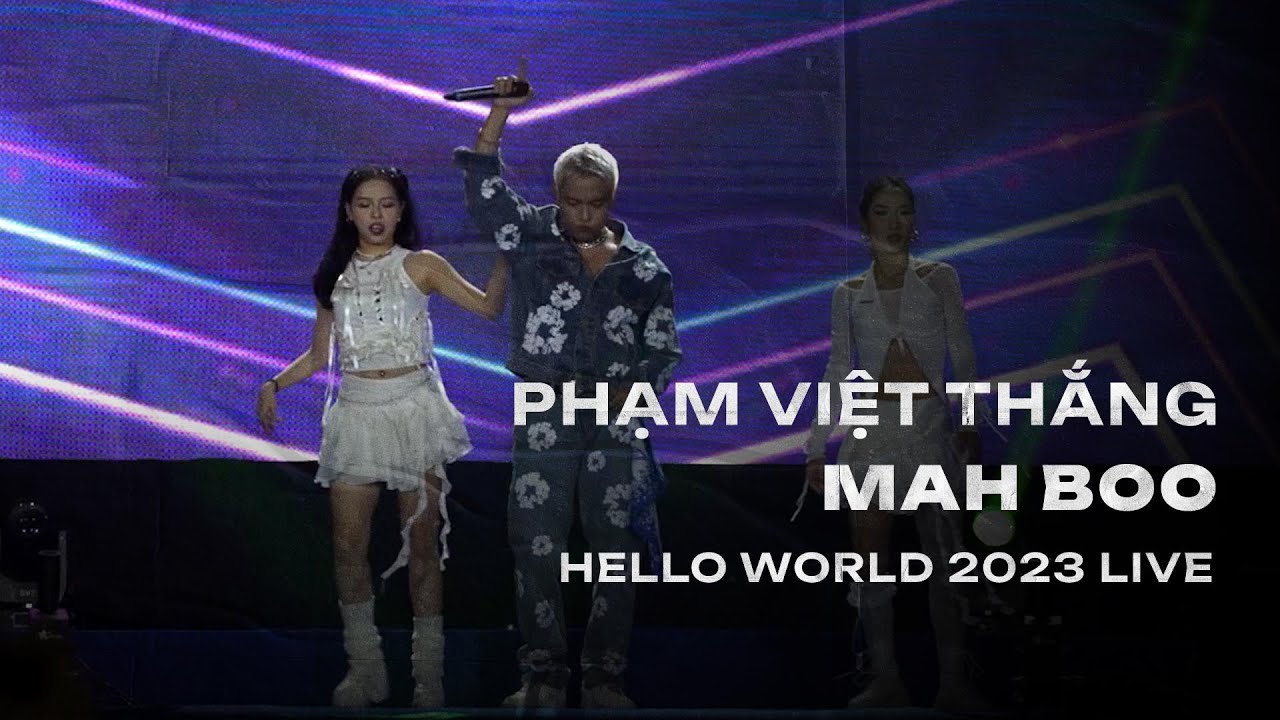 'MAH BOO' - PHẠM VIỆT THẮNG (Live at 'Hello World' Dong A University ...