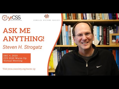 Steven Strogatz: Ask Me Anything | yrCSS Warm-Up 2020