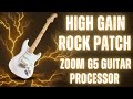 How To Get a Clean Distortion Sound |Tutorial Zoom G5 | #Distortion