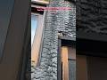Amazing Shou Sugi Ban Perfect Fit Charred Wood Siding #woodworking #wood #satisfying #craft #skills