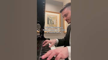 Thumbnail of What Beethoven hears when playing piano 👂 #moonlightsonata #piano #pianojoke #pianomeme