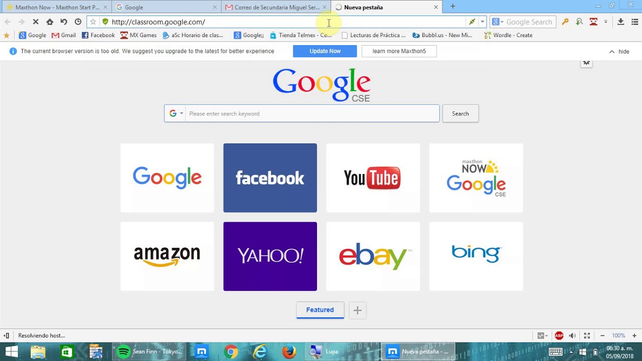 Activacion de correos, acceso a google classroom - YouTube