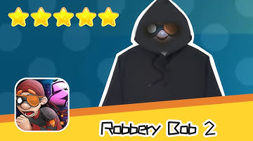 Robbery Bob 2 Hauntington Level #03 Walkthrough Black Hood Suit Recommend index five stars