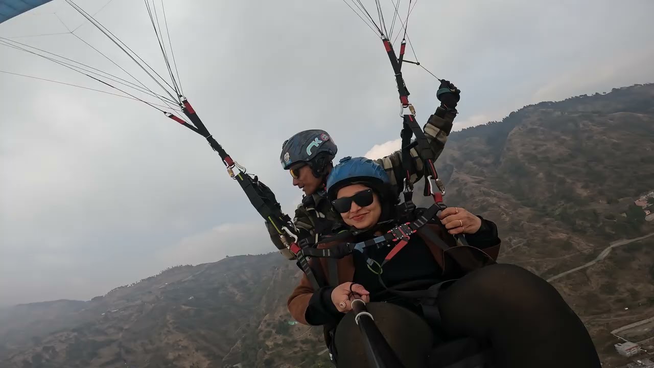 paragliding bhimtal Nainital🇮🇳￼ Uttarakhand