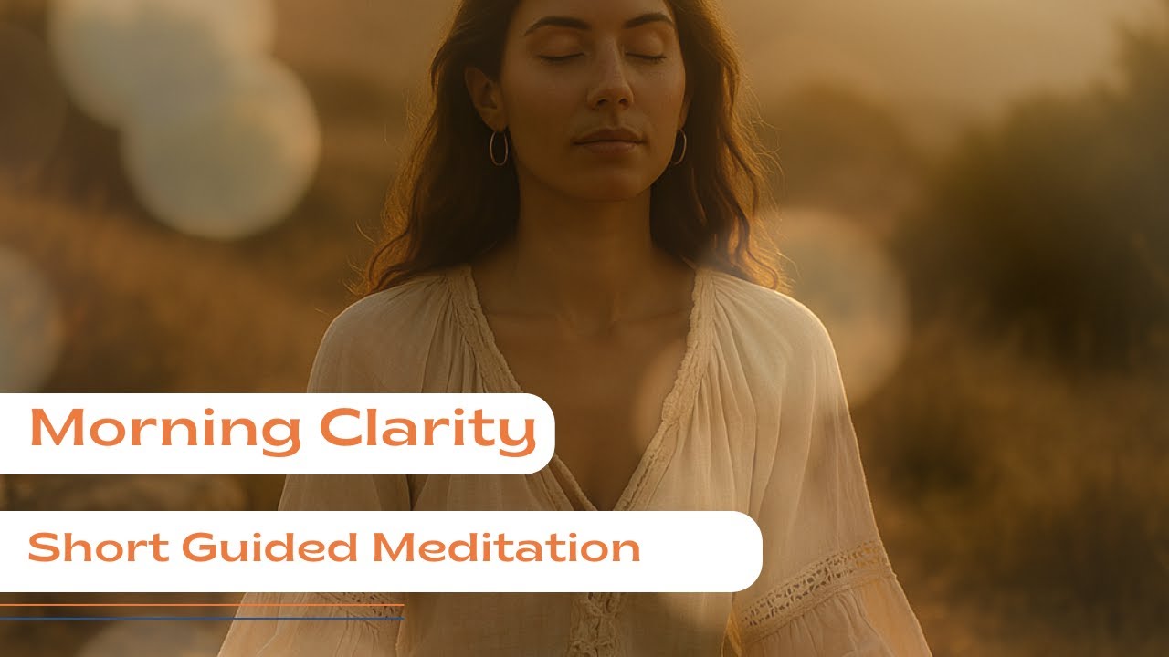 5 Minute Morning Clarity Meditation | Start Your Day in Flow - YouTube