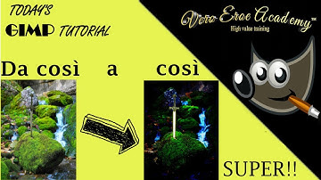 TUTORIAL GIMP - COME CREARE UN BAGLIORE ALLE TUE FOTO