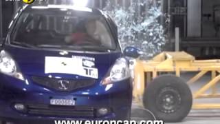 Euro NCAP  Honda Jazz  2009  Crash test