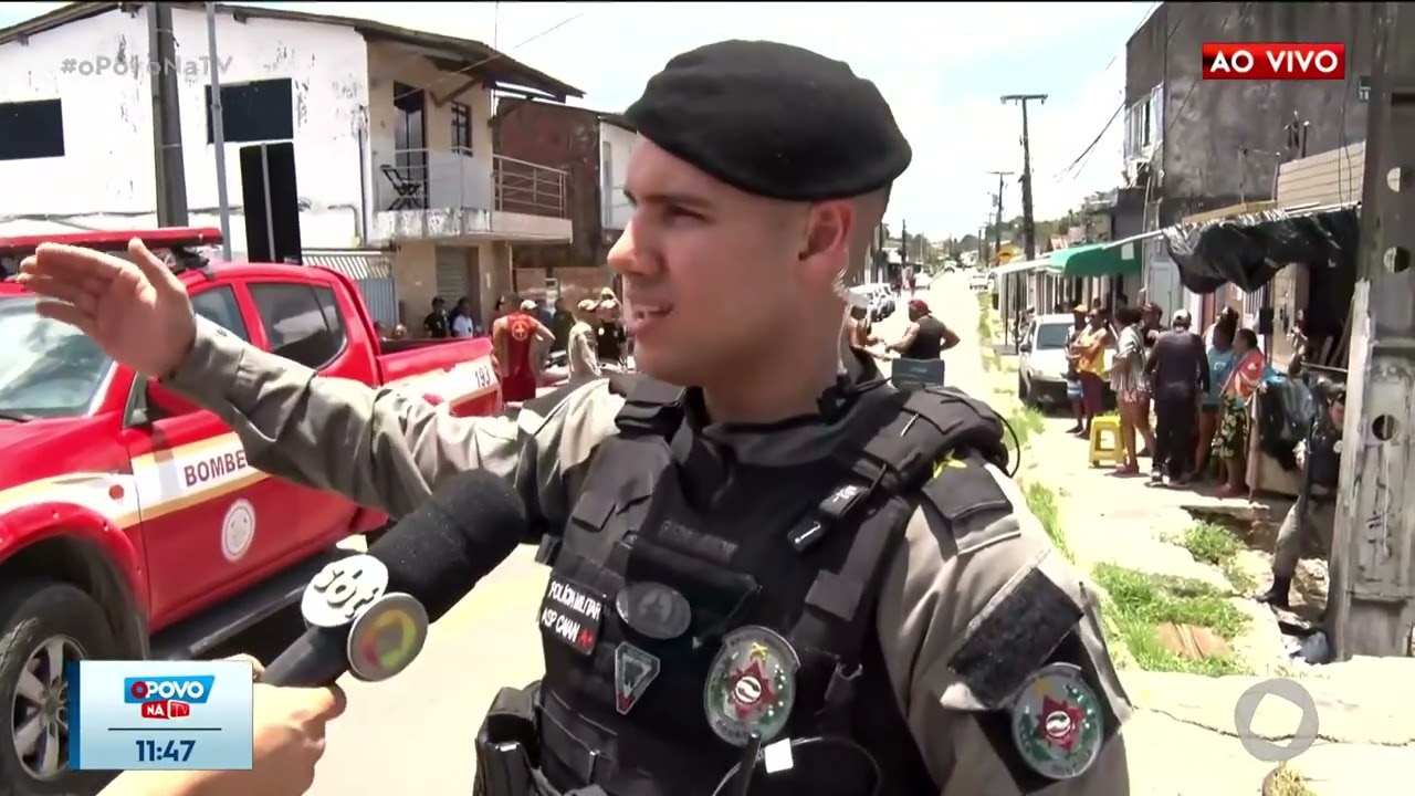 Corpo é encontrado boiando em rio, na Ilha do Bispo - O Povo na TV