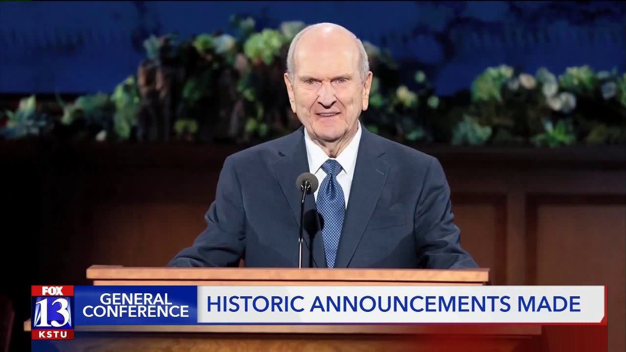 A historic Latterday Saint General Conference in many different ways