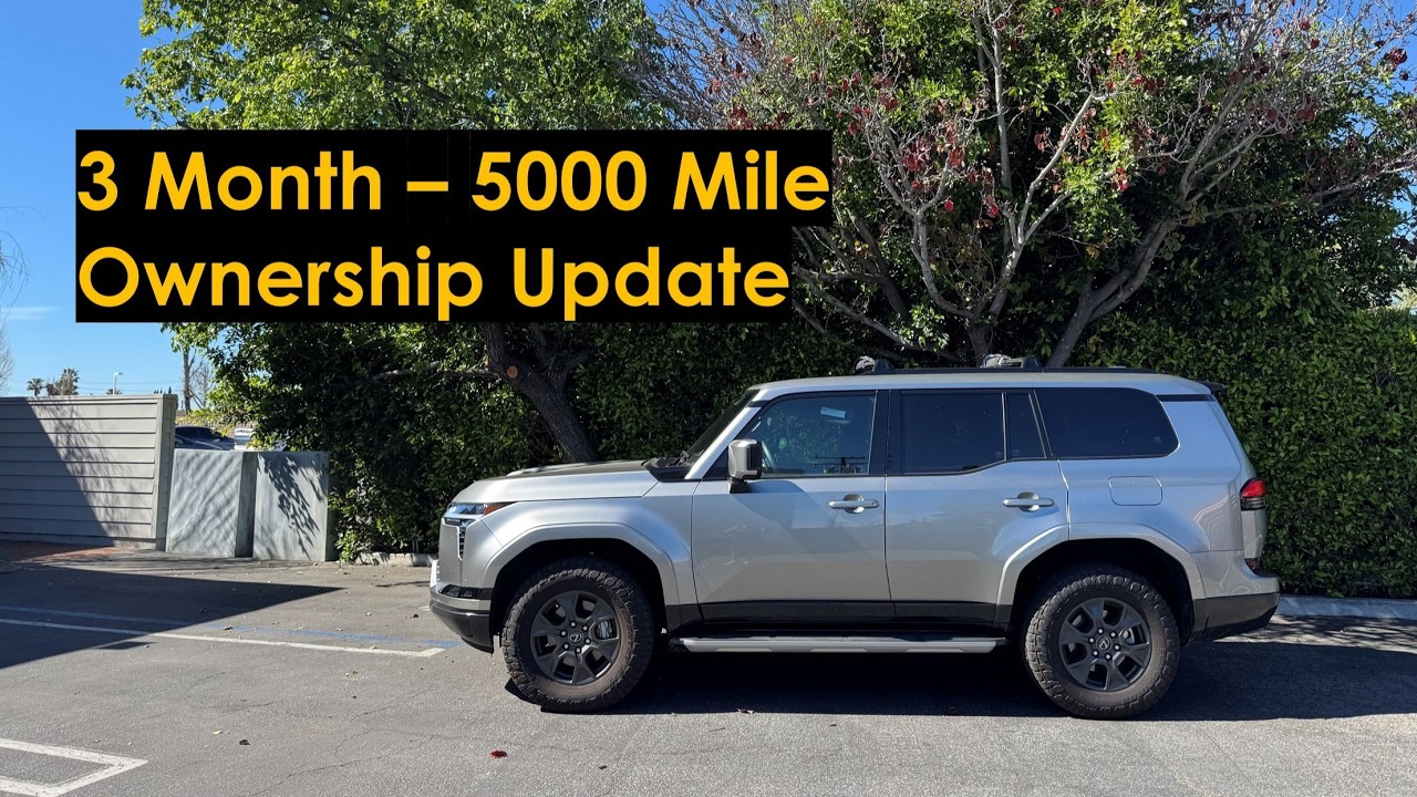 GX550 5000 Mile Ownership Update - Likes and Dislikes