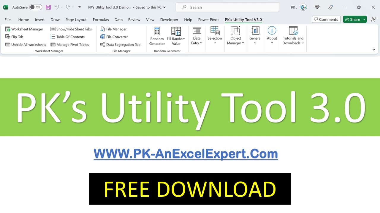 PK's Utility Tool V3.0 - Free download - YouTube