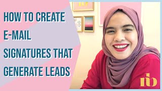 How to Create E-mail Signatures That Generate Leads | Nimble Marketing