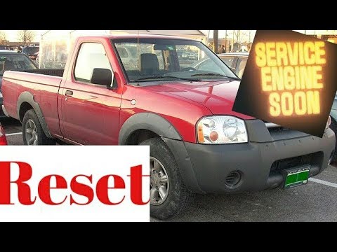 how-to-reset-service-engine-soon-light-on-a-2004-nissan-frontier.....