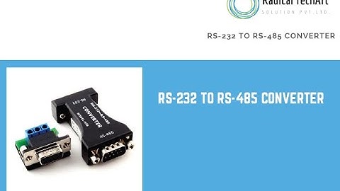 RS232 to RS485 converter #panel #converter #Modbus RadicalTechArt I RadicalTalks I RadicalTechMart