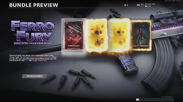 I BOUGHT THE NEW VARGO 52 AR (FERRO FURY BUNDLE)