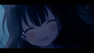 Cute Yuri kiss in anime screenshot 4