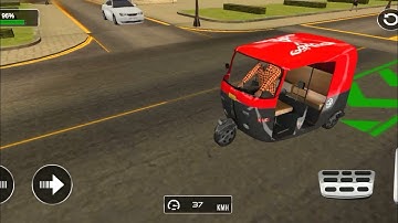 Tuk Tuk Auto Riskshaw Driving Simulator Game / Pick and drop rickshaw Driving