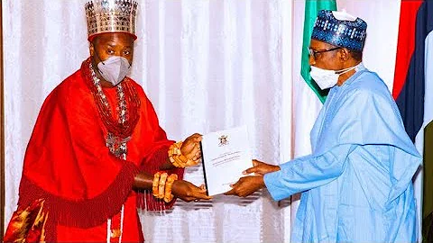 Breaking!! Buhari makes a u-turn promises fairness & equity after Olu of warri visit to Aso-rock