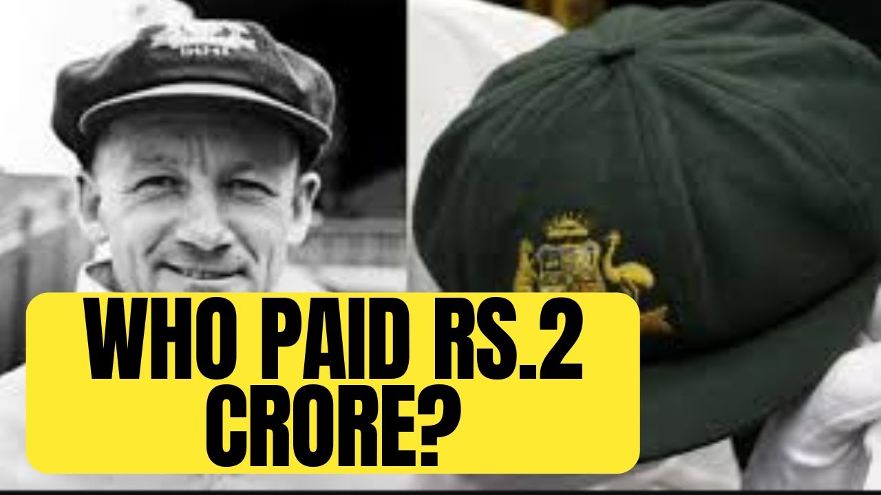 Legendary Don Bradman’s rare baggy green gets sold for mind-boggling price  |Sports Today