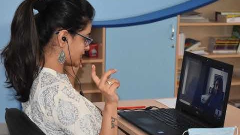 A Glimpse of Online Classes at TMSGrNoida