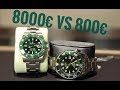 Rolex Submariner Hulk vs. Seiko Sumo SPB103J1| Vergleich | Olfert&Co