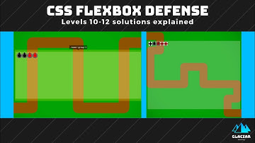 CSS Flexbox Defense game levels 10-12 solutions explained