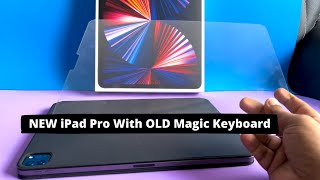 NEW iPad Pro With OLD Magic Keyboard (12.9 Inch) | old magic keyboard new ipad pro