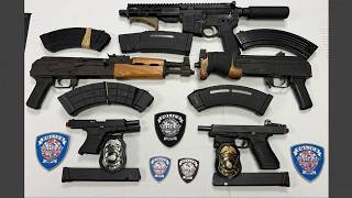 Warsaw police believe seized guns related to recent shootings