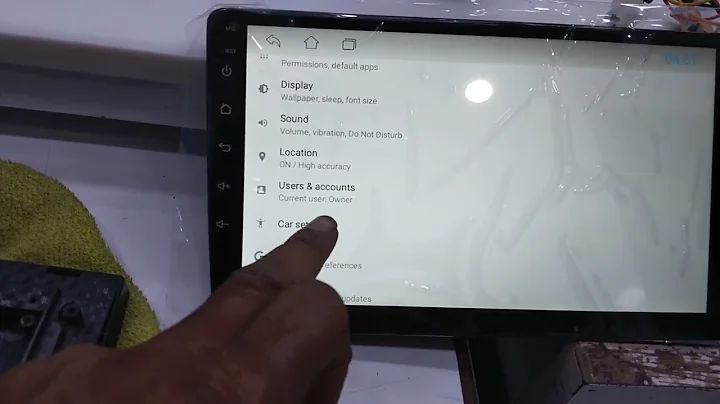 TS7  Android factory reset