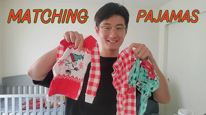 WE BOUGHT OUR FIRST MATCHING PAJAMA SET | VLOGMAS