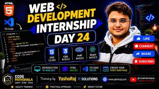 Web Development Internship Classes Day 24 |  Insert Data in Database using php form | CRUD PHP