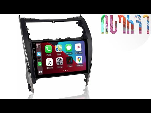 💥 isurve.ge 👉 ავტომობილის მონიტორი სენსორული მართვით Toyota Camry 2012 2014