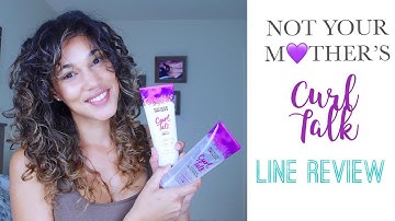 Line Review - Curl Talk NYM  - On Wavy to Curly Hair