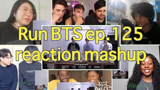 [BTS] Run BTS 달려라 방탄 ep.125｜reaction mashup