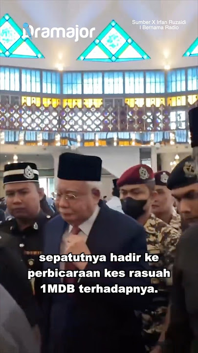 DETIK-DETIK Najib Razak Hadir Memberi Penghormatan Terakhir Pada Pak Lah! #dramajor #najibrazak