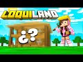 COMO ES MI PRIMERA CASA en MINECRAFT?! 😱 Construcción NOOB o PRO? 😅 LoquiLand 3 Sandra Cires Play