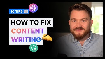 10 Tips to Fix Bad Writing & Content Marketing ✍️ | Text Cortex Talks 006