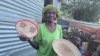 Pensioner sells baskets and firewood to support nine grandchildren