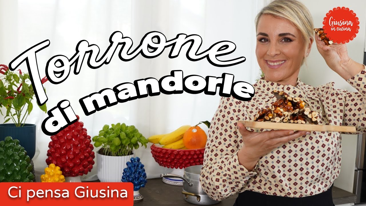Torrone di Mandorle e scorza d'arancia  Ci Pensa Giusina X ARD DISCOUNT 