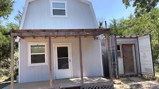 Tuff shed, two story barn style cabin. Tiny home ,16x16