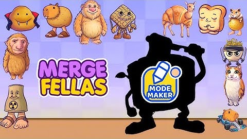 Merge Fellas Italian Brainrot Gameplay Walkthrough Reaching Max Level New Update Mode Maker