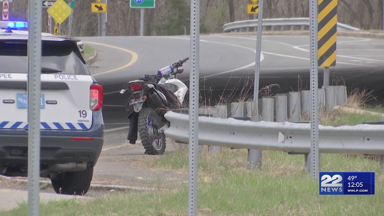 Two arrested in Chicopee after dirt biker crashes during brief police ...