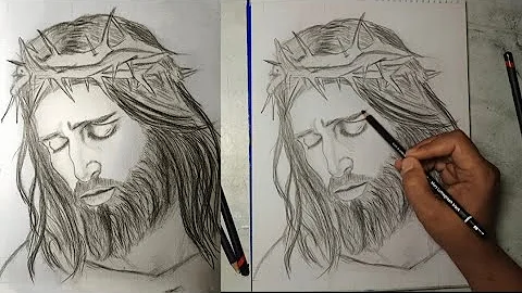 Draw Jesus Christ #4 (How to draw Jesus)