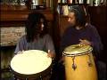 Bashiri johnson teaches a rhythm