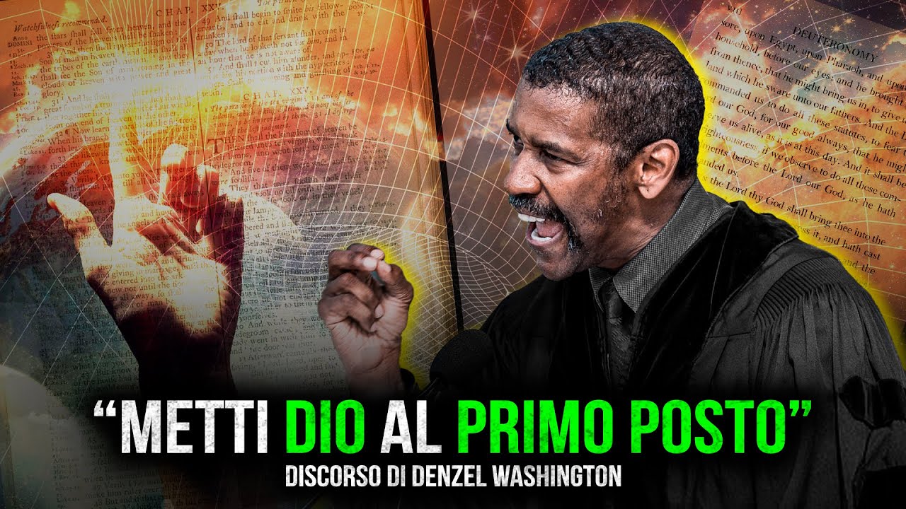 Il Discorso di Denzel Washington ti cambierà la vita per sempre. - YouTube