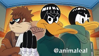 Daffy Duck VS Taz but it's actually Naruto (Looney Tunes Cartoon Parody)