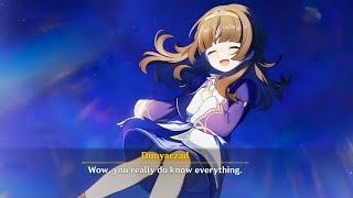 Nahida Talking To Dunyarzad - Genshin Impact