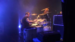 Limehouse Lizzy - Out In The Fields Lee Morris Drumming At Colchester Arts Centre On 24.06.2016