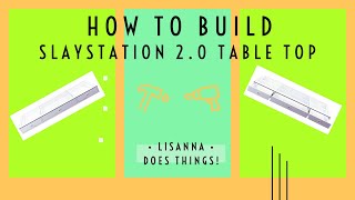 HOW TO BUILD THE SLAYSTATION 2.0 GLASS TABLETOP MAKEUP VANITY │ STEP BY STEP ASSEMBLY