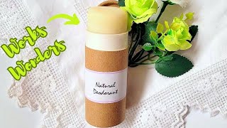 Natural DEODORANT Stick With  Tallow & Shea & Secret Ingredient DIY